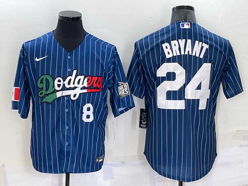 Los Angeles Dodgers8 #24 Kobe Bryant Number Navy Blue Pinstripe 2020 World Series Cool Base Nike Jersey,We sell and wholesale Los Angeles Dodgers8 #24 Kobe Bryant Number Navy Blue Pinstripe 2020 World Series Cool Base Nike Jersey on line form chian!